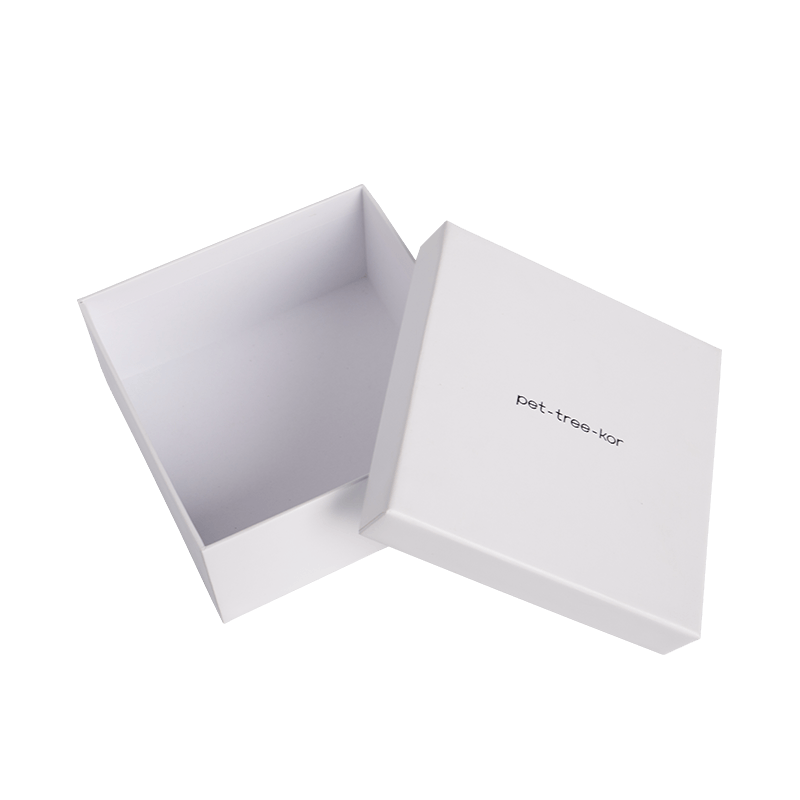 Confezione regalo con coperchio sollevabile per imballaggio in carta piccola a colori quadrata stampata personalizzata per gioielli/profumi