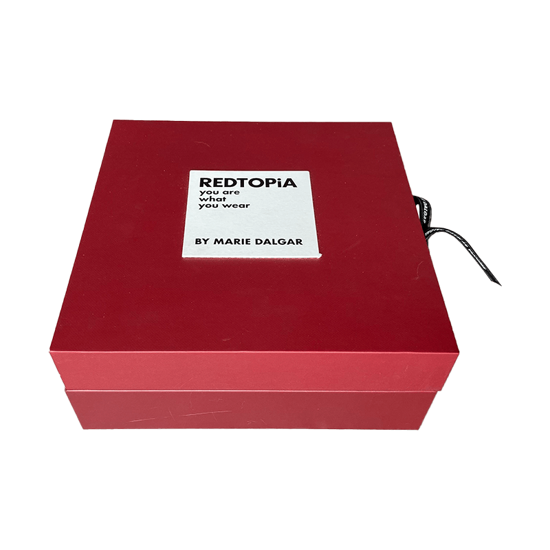 Confezione regalo cosmetica di lusso stampata personalizzata con inserti Confezione regalo con rossetto Scatole regalo con chiusura a nastro