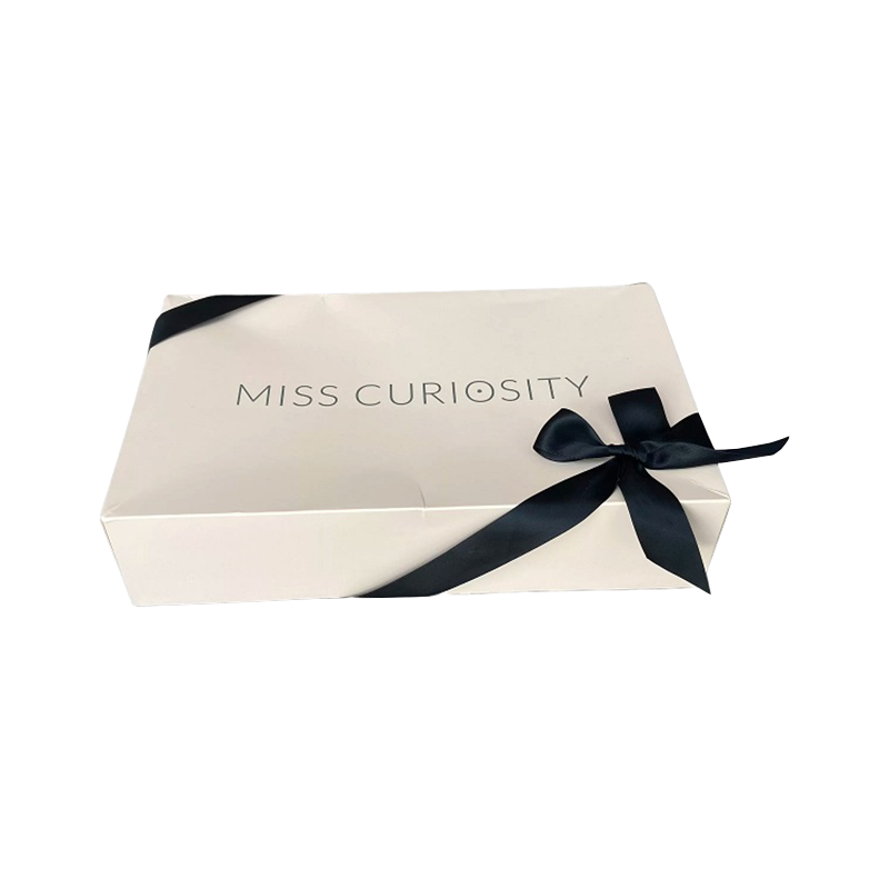 Logo personalizzato di lusso Riciclare la scatola di carta pieghevole Confezione regalo Confezione di scatole regalo per biancheria intima