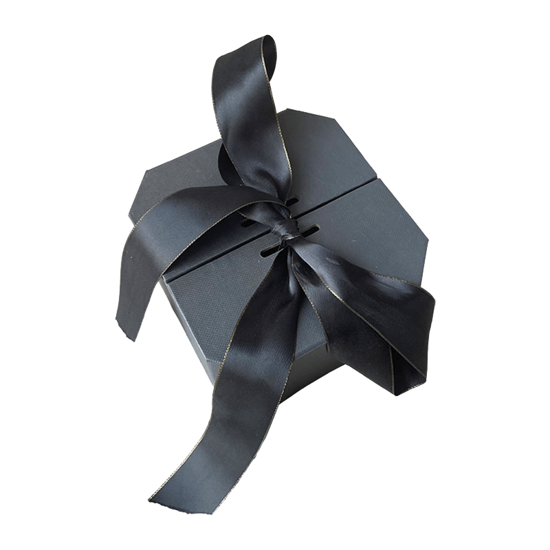 Confezione regalo di candele di lusso personalizzate con scatole per imballaggio di candele in cartone a nastro Candela in confezione regalo