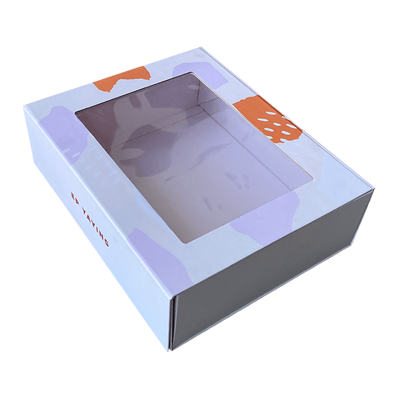 Confezione regalo pieghevole trasparente
