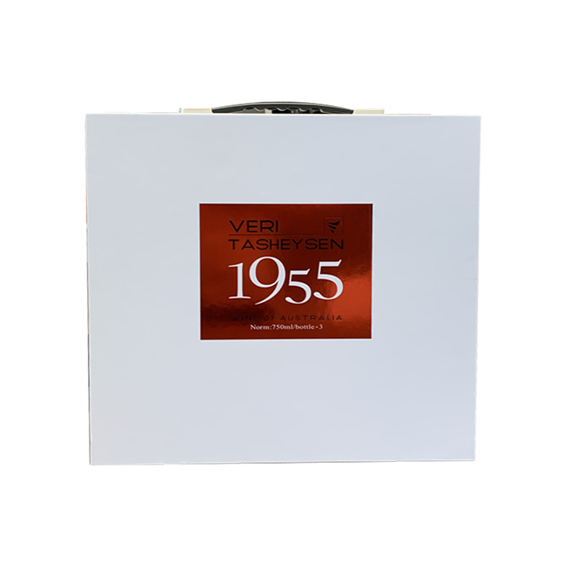 Confezione regalo personalizzata Scatole di carta di lusso per vino con scatola di vino chiusa con magnete con logo